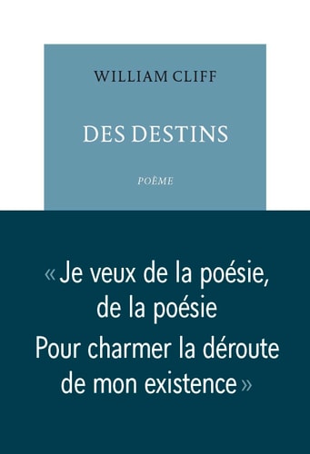 DES DESTINS, de William Cliff | portada del libro