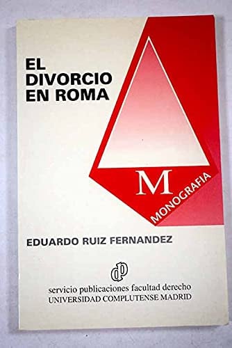Divorcio en Roma, el, de RUIZ FERNANDEZ | portada del libro