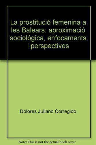 La prostitució femenina a les Balears, de Juliano Corregido | portada del libro