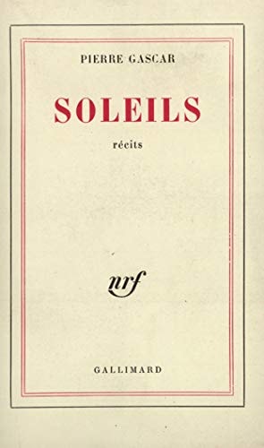 SOLEILS, de Gascar | portada del libro