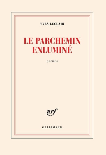 PARCHEMIN ENLUMINE, de Yves Leclair | portada del libro
