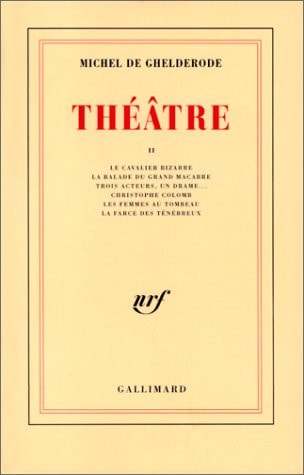 THEATRE T2, de Michel De Ghelderode | portada del libro