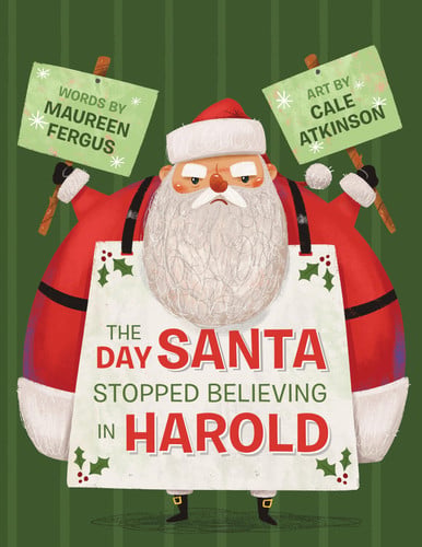 THE DAY SANTA STOPPED BELIEVING IN HAROLD, de FERGUS | portada del libro
