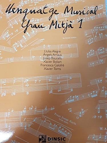 LLENGUATGE MUSICAL DE GRAU MITJA 1, de BOLIART PONSA | portada del libro