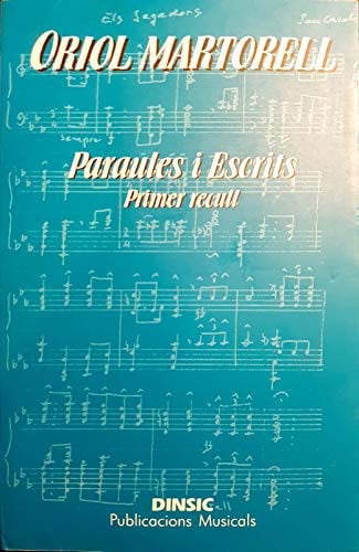Paraules i Escrits. Primer recull, de MARTORELL CODINA | portada del libro