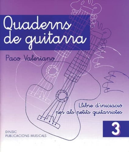 Quaderns de guitarra 3, de VALERIANO | portada del libro