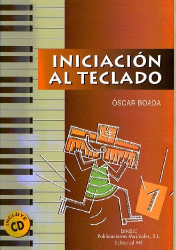 INICIACION AL TECLADO 1, de BOADA | portada del libro