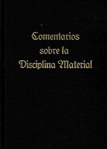 Comentarios sobre la Disciplina Material, de GOZALO GONZALEZ | portada del libro