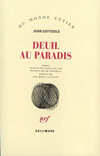 DEUIL AU PARADIS, de Juan Goytisolo | portada del libro
