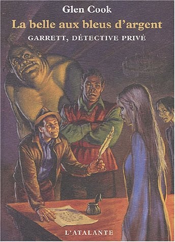 LA BELLE AUX BLEUS D ARGENT, de COOK GLEN | portada del libro