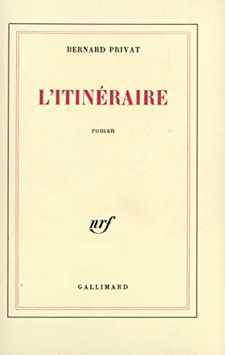 ITINERAIRE, de Privat | portada del libro