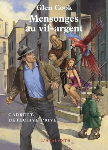 MENSONGES AU VIF ARGENT, de COOK GLEN | portada del libro