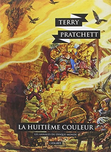 LA HUITIEME COULEUR LES ANNALES DU DISQUE MONDE T1 NED, de PRATCHETT TERRY | portada del libro