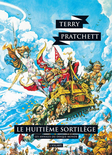 LE HUITIEME SORTILEGE LES ANNALES DU DISQUE MONDE T2 NED, de PRATCHETT TERRY | portada del libro