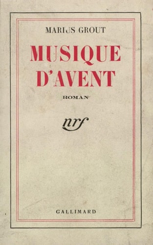 MUSIQUE D'AVENT, de GROUT | portada del libro