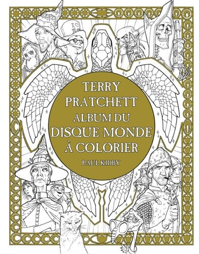 UN ALBUM DU DISQUE-MONDE A COLORIER, de PRATCHETT TERRY | portada del libro