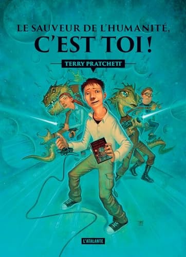 LE SAUVETEUR DE L HUMANITE C EST TOI LES AVENTURES DE JOHNNY, de PRATCHETT TERRY | portada del libro