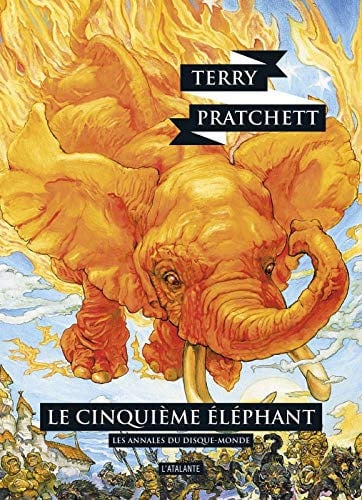 LE CINQUIEME ELEPHANT LES ANNALES DU DISQUE MONDE T25 NED, de PRATCHETT TERRY | portada del libro