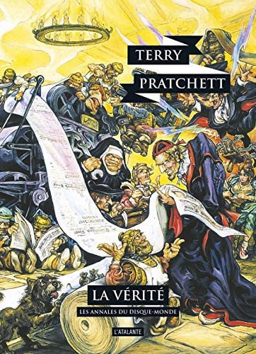 LA VERITE LES ANNALES DU DISQUE MONDE T25, de PRATCHETT TERRY | portada del libro