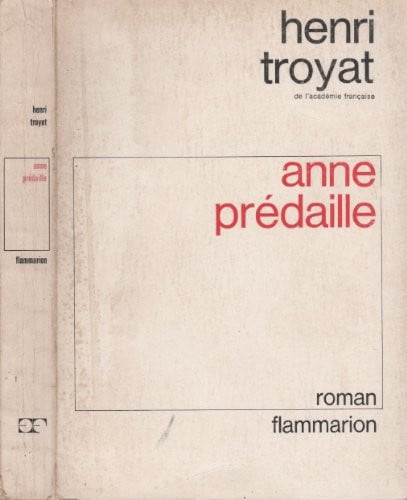 NNE PREDAILLE, de TROYAT HENRI | portada del libro