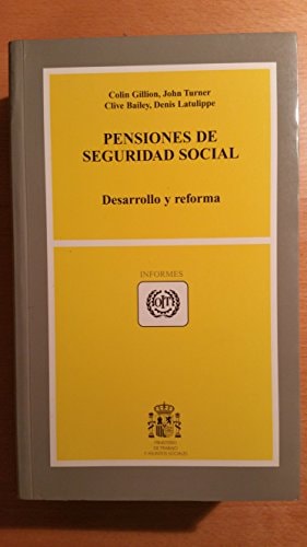 PENSIONES DE LA SEGURIDAD SOCIAL, de GILLION | portada del libro