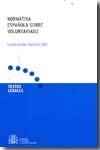 Normativa española sobre el voluntariado, de VV.AA. | portada del libro