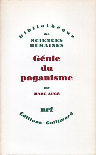 GENIE DU PAGANISME, de Marc Augé | portada del libro