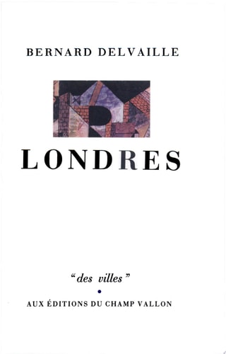 LONDRES, de Bernard Delvaille | portada del libro