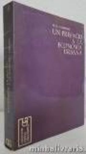 Prefacio a la econom¡a urbana, un, de THOMPSON | portada del libro