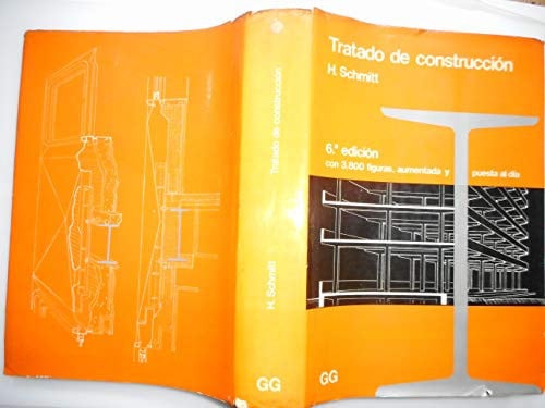 Tratado de construcción, de SCHMITT | portada del libro
