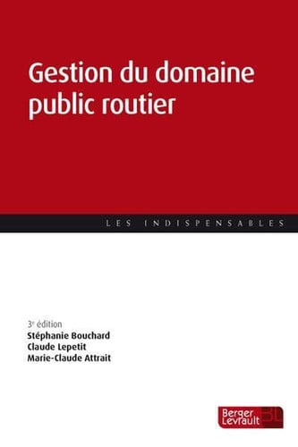 GESTION DU DOMAINE PUBLIC ROUTIER 4E ED, de RENAUDIE OLIVIE | portada del libro