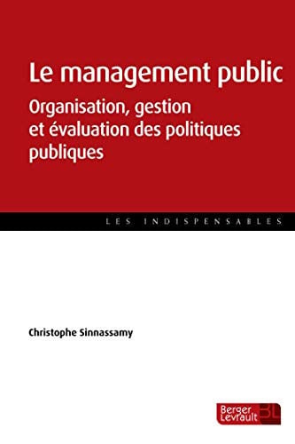 MANAGEMENT PUBLIC, de SINNASSAMY C | portada del libro