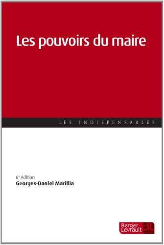 POUVOIRS DU MAIRE 6E ED, de MARILLIA G | portada del libro