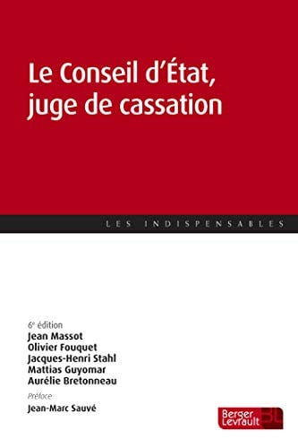 CONSEIL D'ETAT JUGE DE CASSATION 6E ED, de RENAUDIE OLIVIE | portada del libro