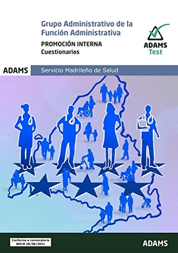 GRUPO ADMININISTRATIVO DE LA FUNCION ADMINISTRATIVA ( PROMOCION INTERNA) - CUEST | portada del libro