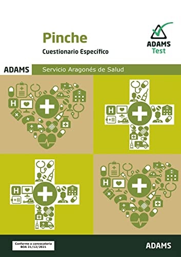 CUESTIONARIO ESPECIFICO PINCHE SERVICIO ARAGONES DE SALU, de AA.VV. | portada del libro