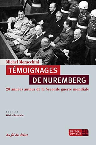 TEMOIGNAGES DE NUREMBERG, de MORACCHINI MICH | portada del libro