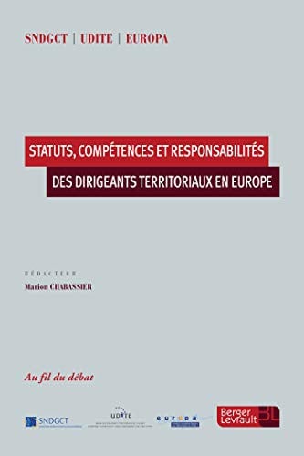 STATUTS COMPETENCES RESPONSABILITE DES DIRIGEANTS TERRITORIA, de RENAUDIE OLIVIE | portada del libro