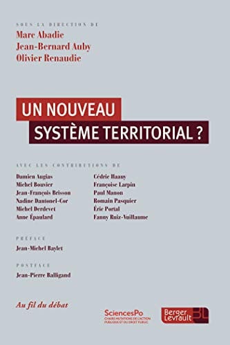 UN NOUVEAU SYSTEME TERRITORIAL, de RENAUDIE OLIVIE | portada del libro