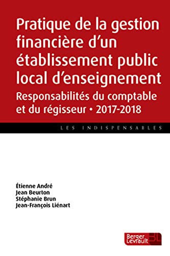 PRATIQ GESTION FINANCIERE EPLE, de RENAUDIE OLIVIE | portada del libro