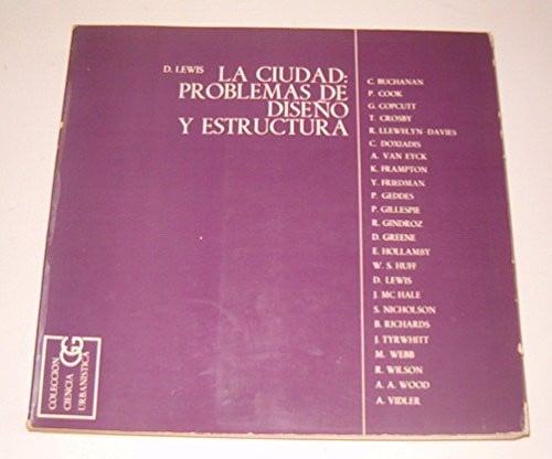 La ciudad, problemas de diseño y estructura, de LEWIS | portada del libro