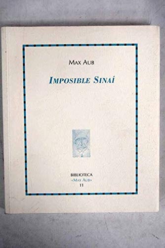 IMPOSIBLE SINAI, de AUB | portada del libro
