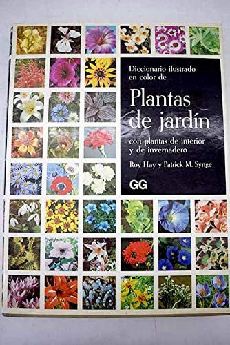 Diccionario ilustrado en color de plantas de jardin, de HAY | portada del libro
