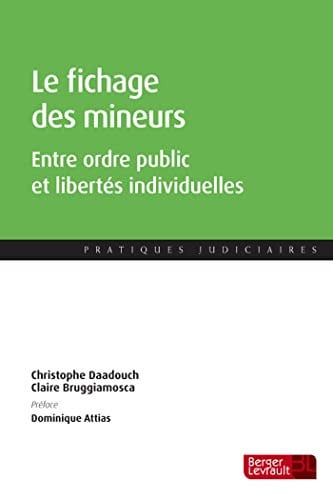 LE FICHAGE DES MINEURS, de DAADOUCH CHRIST | portada del libro