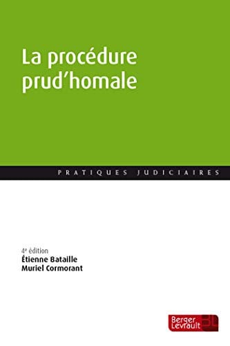 PROCEDURE PRUD'HOMALE LA 4E ED, de BATAILLE ETIENN | portada del libro