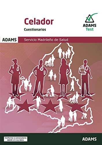 CELADOR ( SERVICIO MADRILEÑO DE SALUD) - CUESTIONARIOS | portada del libro