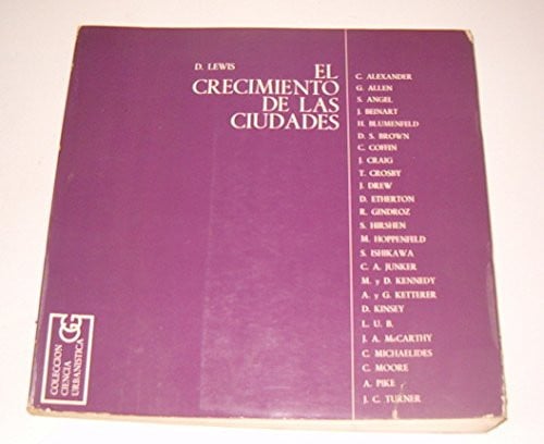 El crecimiento de las ciudades, de LEWIS | portada del libro
