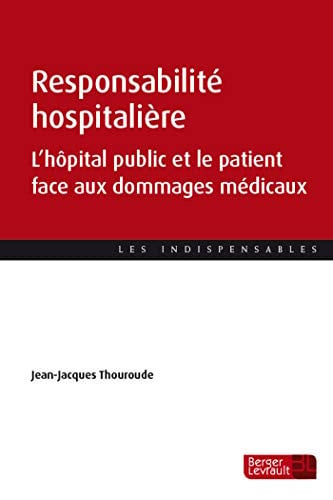 RESPONSABILITE HOSPITALIERE, de THOUROUDE JEAN- | portada del libro