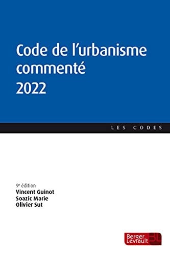 CODE DE L'URBANISME COMMENTE 2022 9E ED, de GUINOT VINCENT | portada del libro