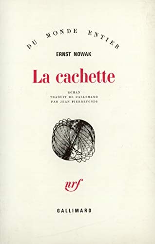 CACHETTE, de Ernst Nowak | portada del libro